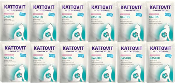 Kattovit | Gastro | 85g pose - Laks med ris 12x85g
