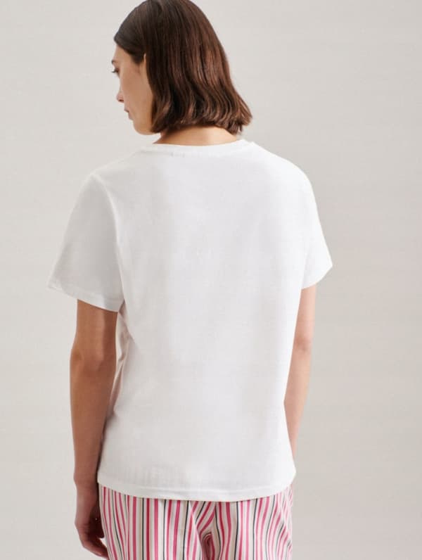 SEIDENSTICKER KORTÆRMET PYJAMASBLUSE XL 3H6G5_A* TXA