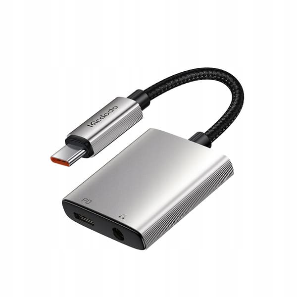 MCDODO USB-C MINI JACK 3,5 MM ADAPTER AUX-KABEL TIL SAMSUNG DAC