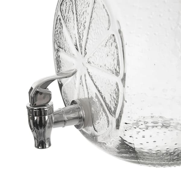 Glasbeholder til drikkevarer med hane 5,4 l