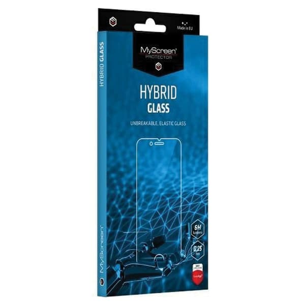 MS HybridGLASS Edge 3D iPhone 7/8 Plus vitt hybridglas