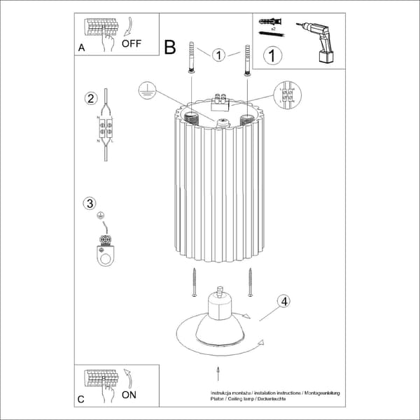DOWNLIGHT RAV 1 GU10 BEIGE ALU LUMILO 15.963.87