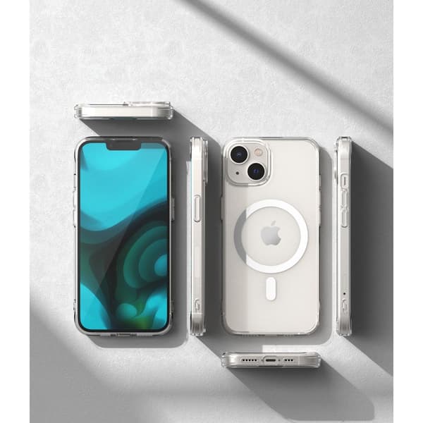 RINGKE FUSION MAGNETISK MAGSAFE IPHONE 14 PLUS / 15 PLUS MAT KLAR