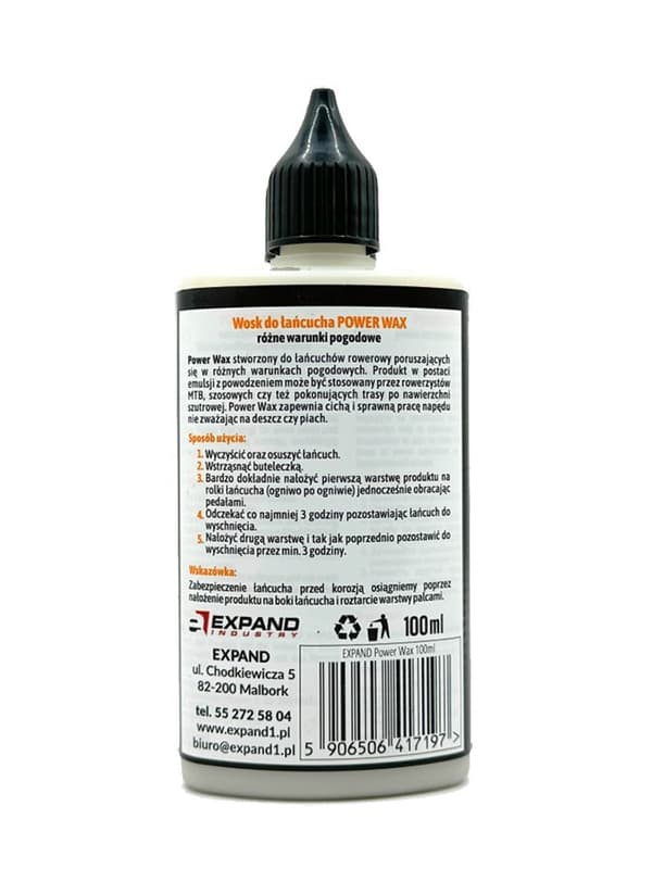 Expand Power Wax 100ml Expand MTB Road Cykelkædevoks