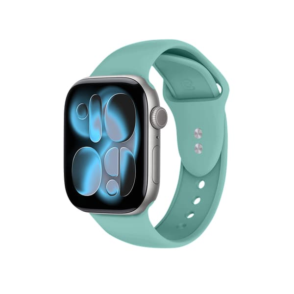 Crong Liquid - Apple Watch-rem 38/40/41/42mm (turkis)
