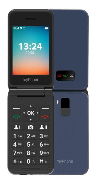 Mobiltelefon MYPHONE Flip LTE Sort