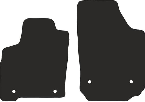 främre polyamid premium: Opel Meriva A minivan 2002-2010