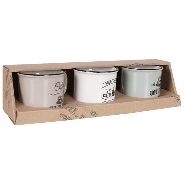 Keramiska koppar 160 ml 3 st