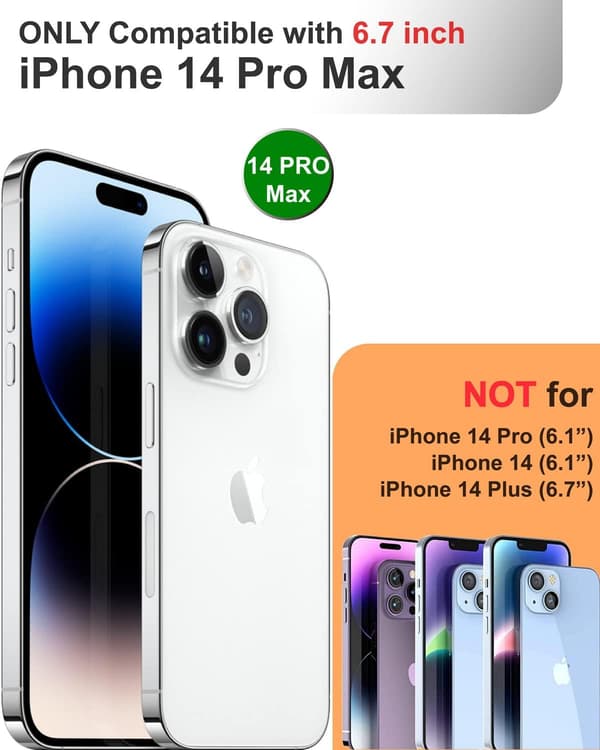 APPLE IPHONE 14 PRO MAX SILIKONIKUORI VAALEANPUNAINEN