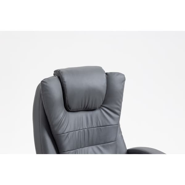 Activejet YK7304 grå kontorstol med massage og varme