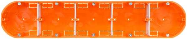 Femdobbelt indbygget dåse M-5X60-F simet