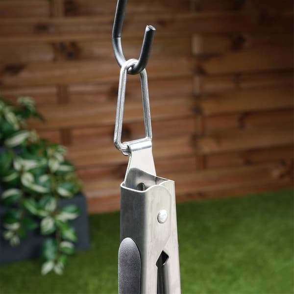 Grilltænger i stål 43 cm