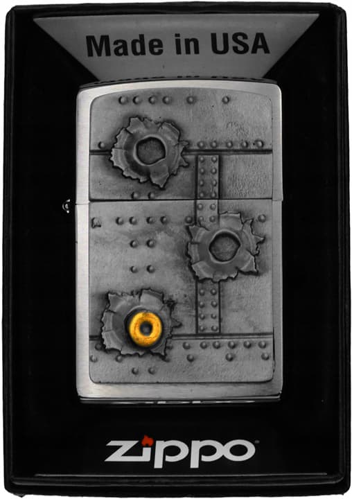 ZIPPO Lighter KUGLHULLER 3D Gavesæt nr. 2