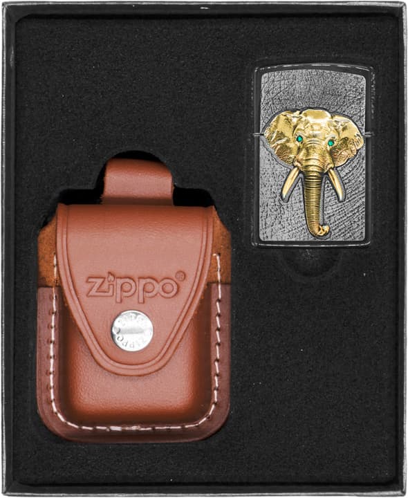 Zippo Sæt Elefant TRI Color Lighter Gave nr. 2