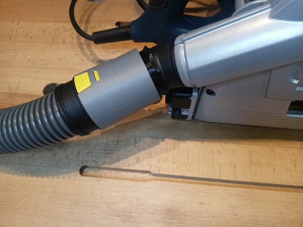 Bosch GKT 55 GCE -sovitin - KARCHER NT Clip 2.0 -imuri