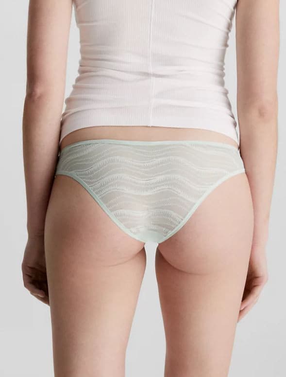 Calvin Klein damesstrømper grøne spektreret M