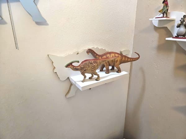 Dinosaurie-Ankylosaurus-hylla