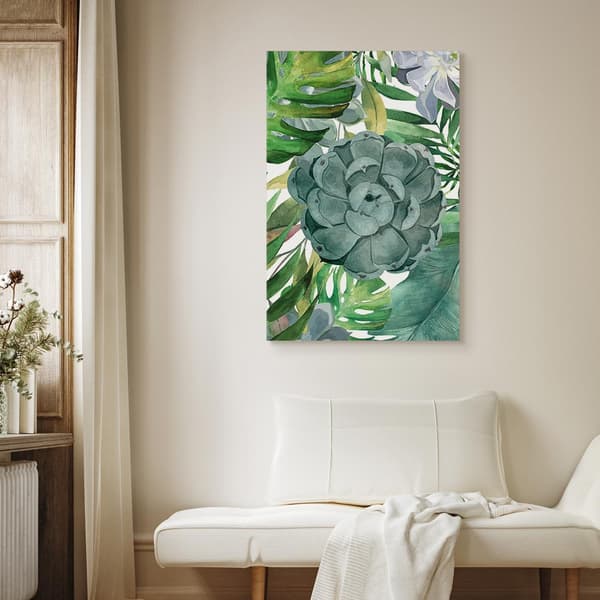 Bild - Tropisk flora (1-delig) vertikal