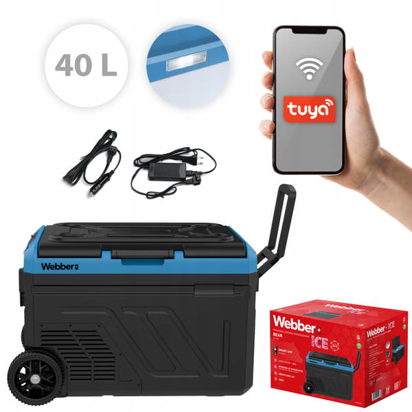 KOMPRESSORKØLESKAB BILFRYS 12V/230V 40L SMART