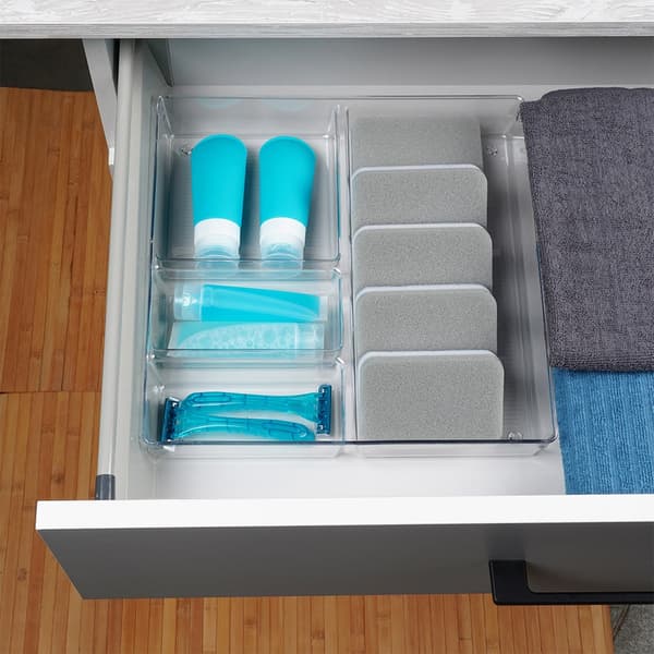 Organizer til skuffe med rum 31x31x5,5 cm