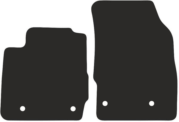 främre polyamid PREMIUM: Mazda 2 II halvkombi 2007-2015