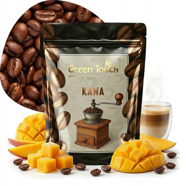 Bönkaffe smaksatt mango saftig mango arabica 200 g Green Touch