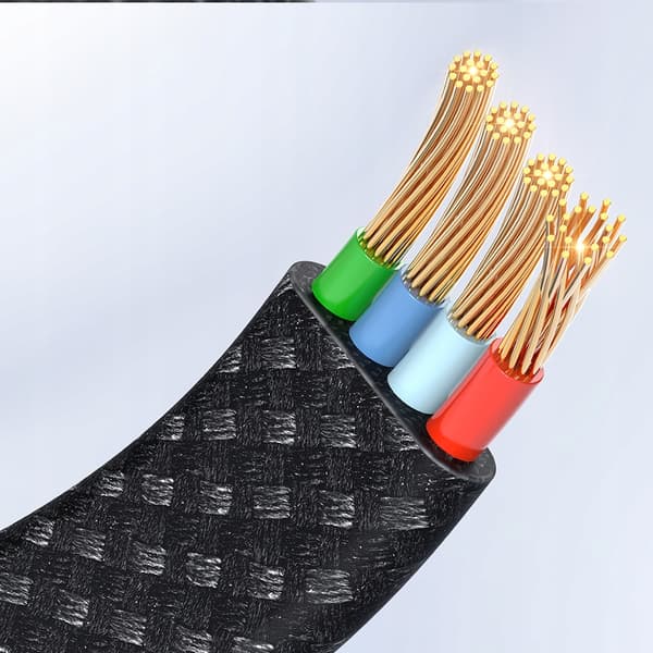 MCDODO Oplader USB Lightning Kabel Hurtig Opladning til iPhone 1M LED