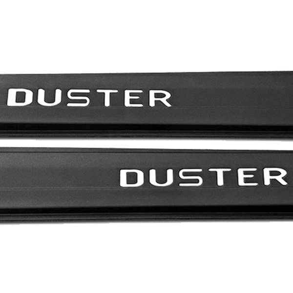 Bogstaverfyldning til dørbeklædning Dacia Duster 2018-2024 Mat sølv