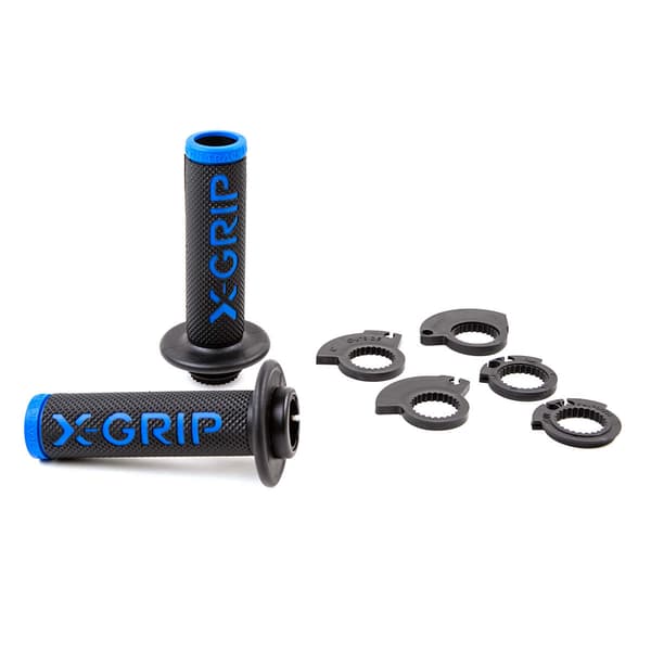X-Grip Lock-On Braaaap kaasupolkimen sovitin sininen rei'illä