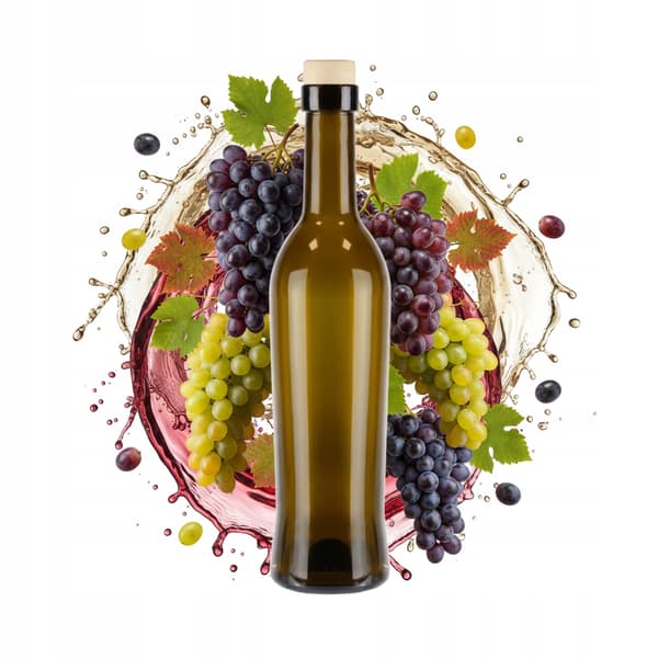 40x TOSCANA glasflaskor 500ml för VIN, LIKÖR, OLIVOLJA