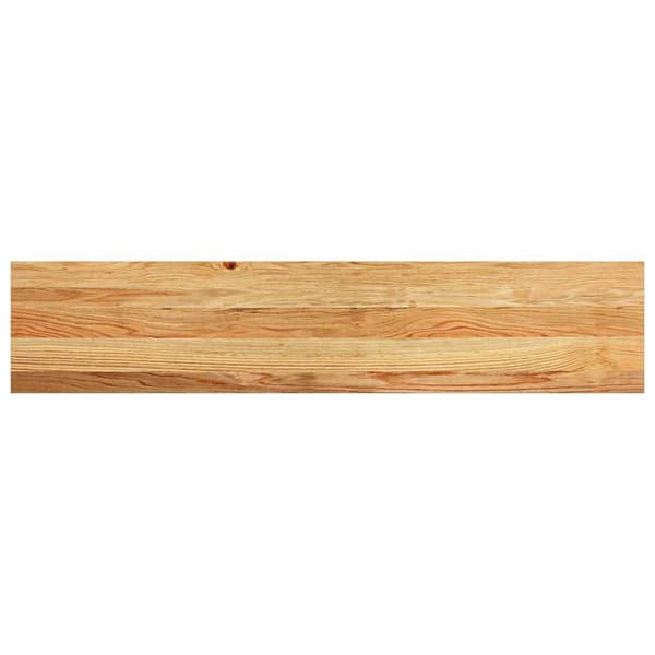 vidaXL trappetrin, 4 stk. brun 120x25x2 cm massivt egetræ