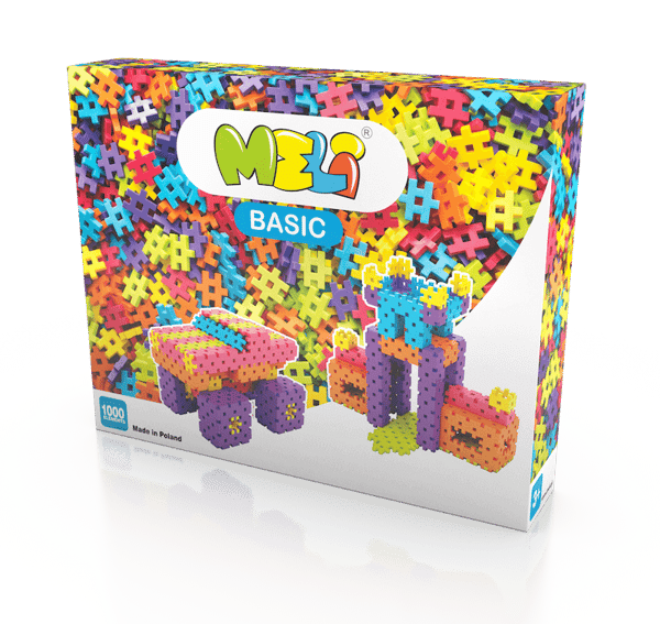 Meli Basic -rakennuspalikat 1000 kpl.