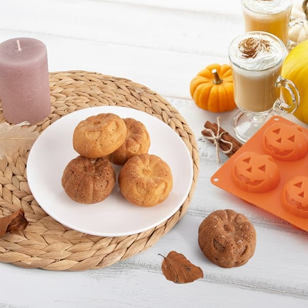 Silikon muffinsform Halloween 27x18x4 cm