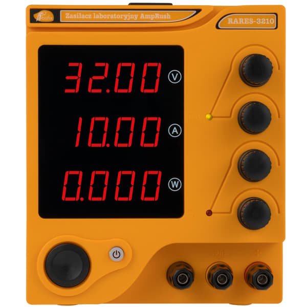 Rosfix AmpRush rares-3210 32V 10A laboratoriestrømforsyning