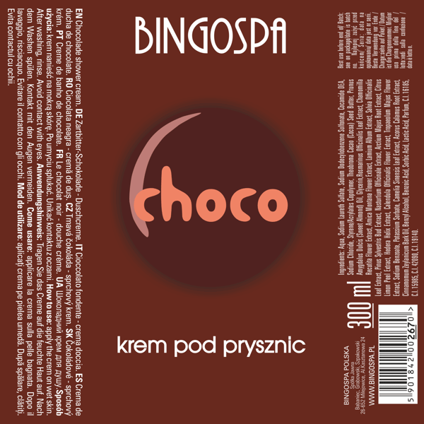 Bingospa Choco duschkräm