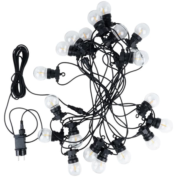 LED-puutarhagarlanda 9,5 m 20 kpl