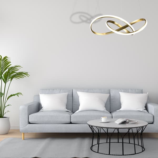 Hänglampa Cappio LED Guld Milagro ML6772