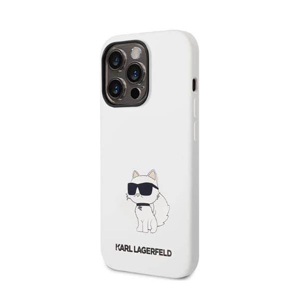 Karl Lagerfeld Silikon NFT Choupette - iPhone 14 Pro Max Skal (Vit)