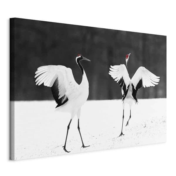 Plakat - Blå kyst i bløde farver