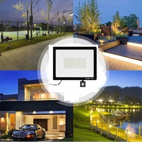 LED-projektørlampe 200W PREMIUM BEVÆGELSESSENSOR