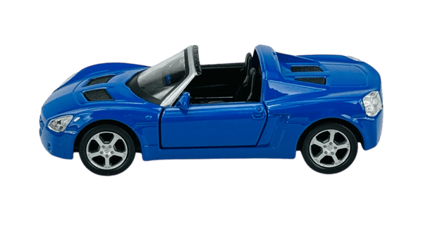 WELLY 2001 OPEL SPEEDSTER BLÅ 1:34 42332