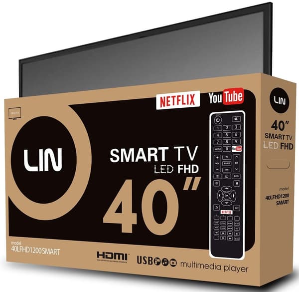 40-linssinen älytelevisio 40LFHD1200 Full HD DVB-T2