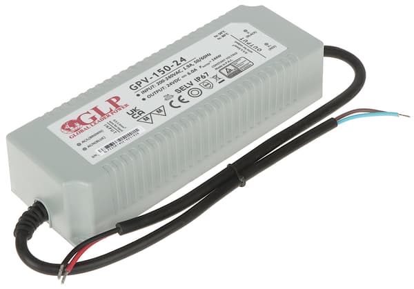 Switching-strømforsyning 24V/6A/GPV