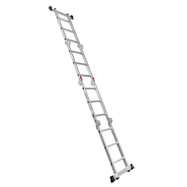 Werkberg aluminium trappe 4x3 multifunktionel med platform