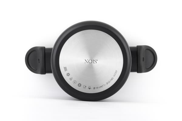 NOIS Sølv Traditionel Gryde 5,1 l