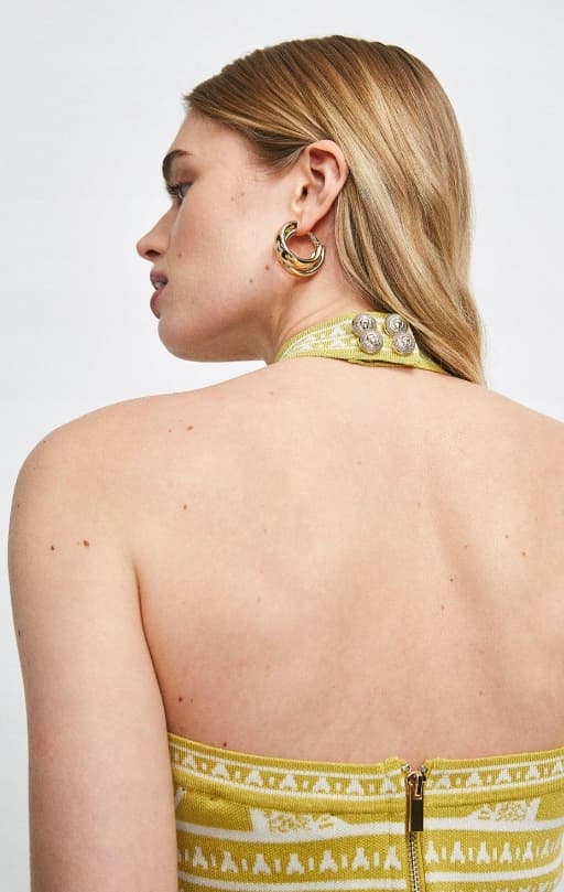 Karen Millen neulelippa vetoketjulla L