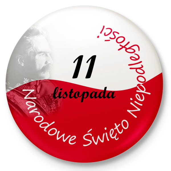 Knappbadge Polens självständighetsdag