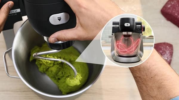 Køkkenrobot BOSCH MUMS6ZS34 Serie 6 Sort-børstet stål