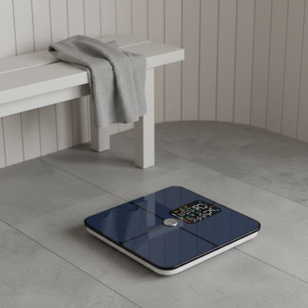 SMART IOS ANDROID ANALYTISK BADEVÆRELSESVÆGT KLAUSBERG KB-7940