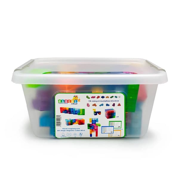 STORE Magiske Terninger magnetiske klodser 68 stk.